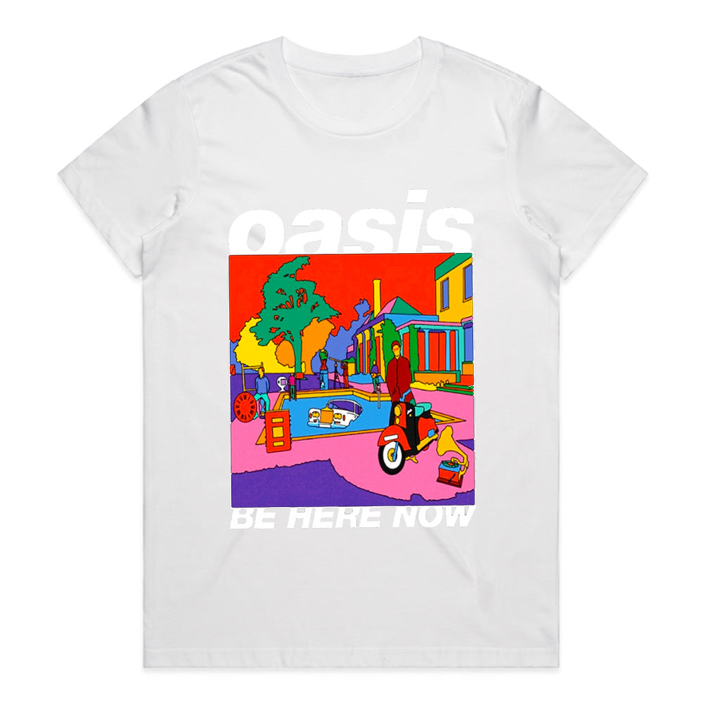 Oasis "Be Here Now" Psychedelic Album Art T-Shirt