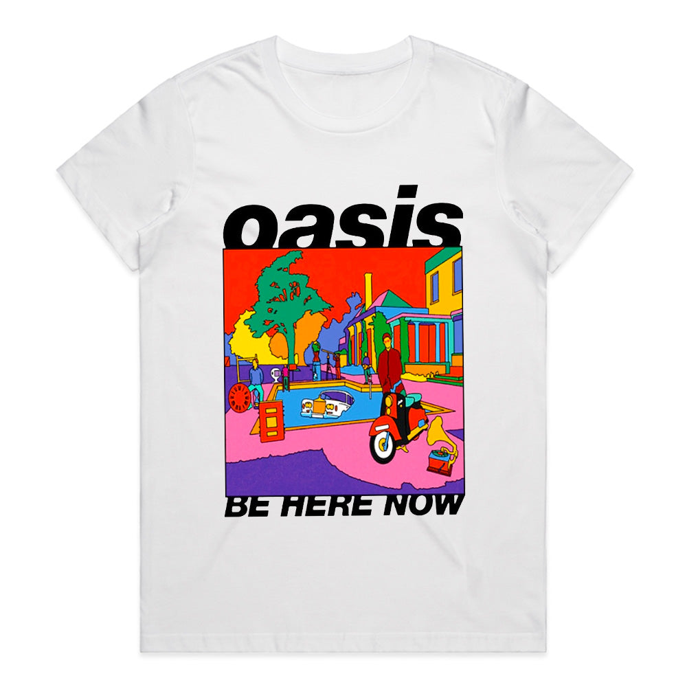 Oasis "Be Here Now" Psychedelic Album Art T-Shirt