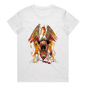 Queen Band Crest T-Shirt – Iconic Rock Royalty Design
