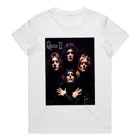 Queen "Queen II" T-Shirt – Iconic Rock Album Cover Tribute