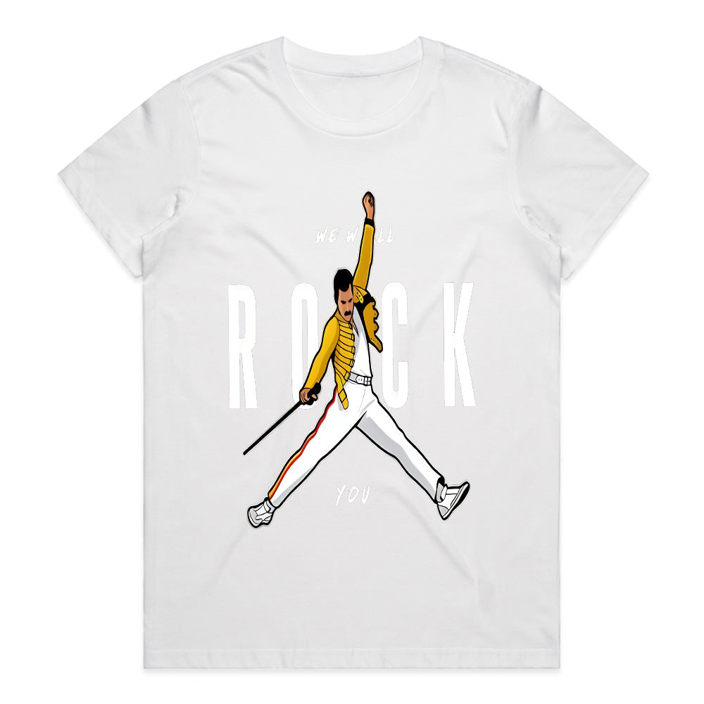 Queen "We Will Rock You" T-Shirt – Freddie Mercury Iconic Pose