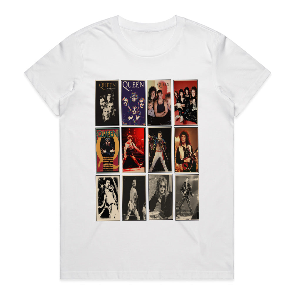 Queen Collage T-Shirt – Ultimate Rock Legends Tribute