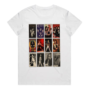 Queen Collage T-Shirt – Ultimate Rock Legends Tribute