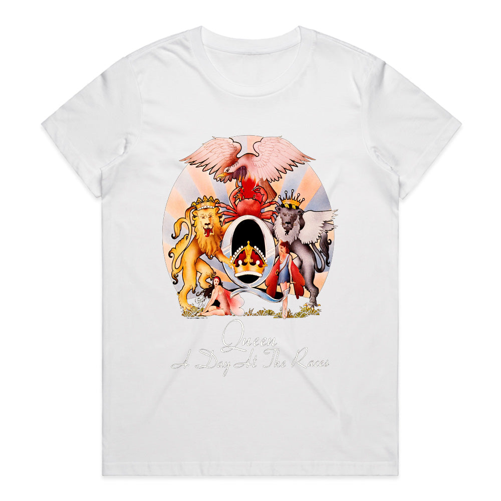 Queen "A Day at the Races" T-Shirt – Classic Album Artwork Tribute