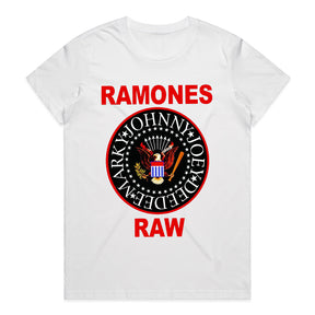 Ramones "Raw" T-Shirt – Classic Punk Rock Eagle Logo Tee