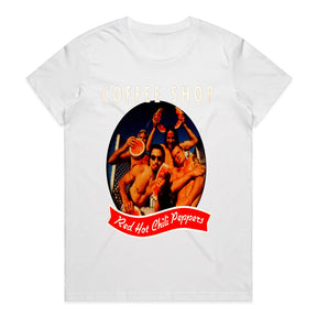 Red Hot Chili Peppers "Coffee Shop" T-Shirt – Vintage Funk Rock Band Tee