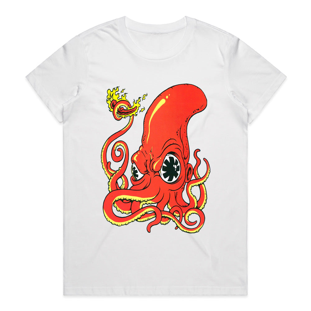 Red Hot Chili Peppers Octopus Art T-Shirt
