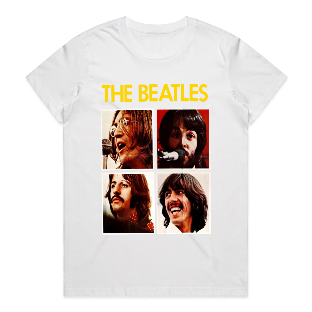The Beatles "Let It Be Live" T-Shirt – Classic Rock Legends Tribute Tee