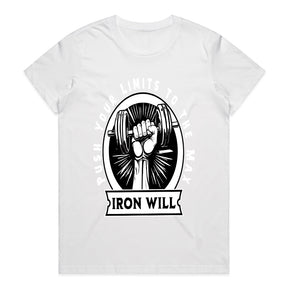 "Iron Will Gym T-Shirt – Push Your Limits to the Max Fitness Tee"