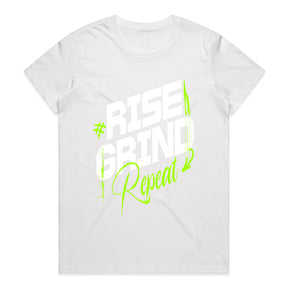 "Rise Grind Repeat" Motivational Workout T-Shirt
