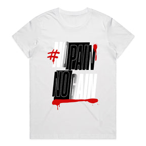 "#NoPainNoGain Hardcore Gym T-Shirt – Push Through the Struggle