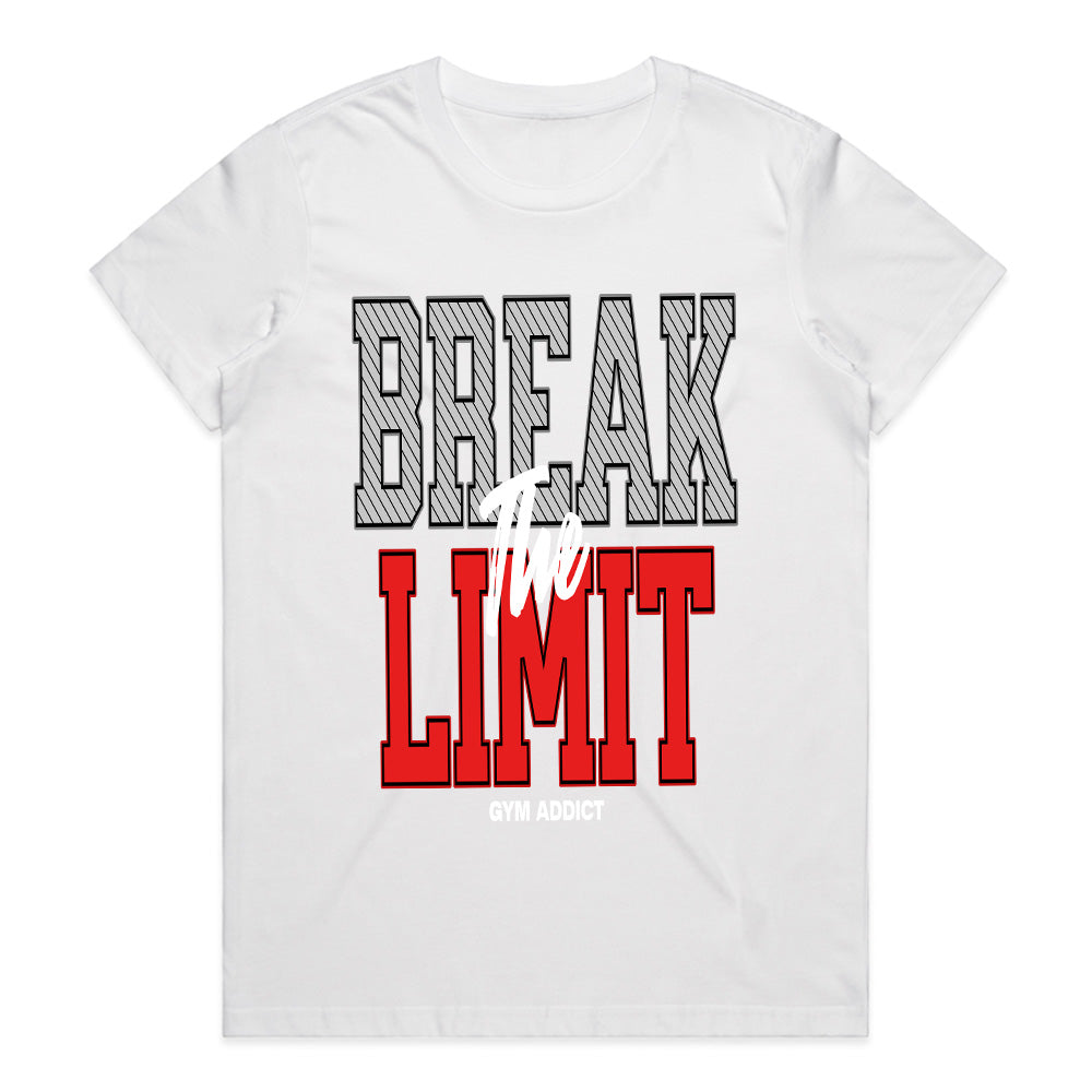 "Break the Limit" Gym Addict Motivational T-Shirt – Push Beyond Boundaries