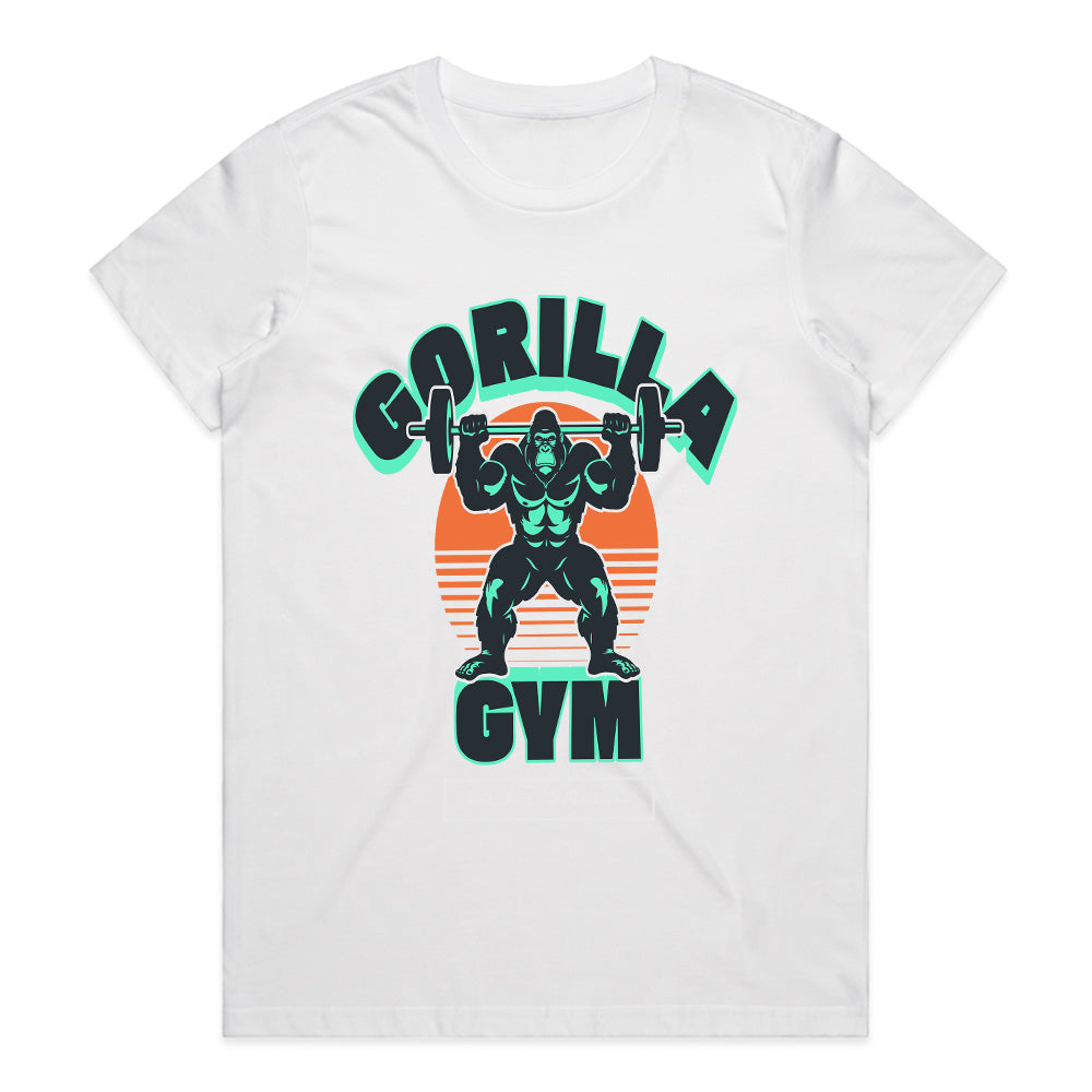 "Gorilla Gym" Powerlifting T-Shirt – Unleash Your Inner Beast
