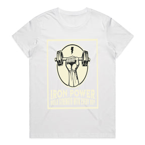 "Iron Power" Strength Training Gym T-Shirt – Build Strength with Every Rep