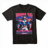 Wrestling Superhero Champion T-Shirt – Ultimate Battle Warrior