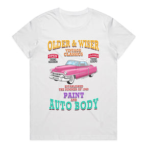 Older & Wiser Vintage Classics Auto Body T-Shirt – Retro Car Lover Tee!