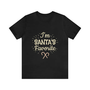 I'm Santa's Favorite - Unisex Jersey Short Sleeve Tee