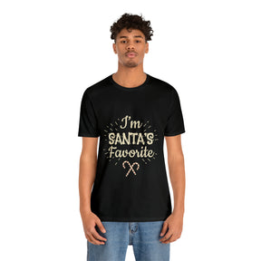 I'm Santa's Favorite - Unisex Jersey Short Sleeve Tee