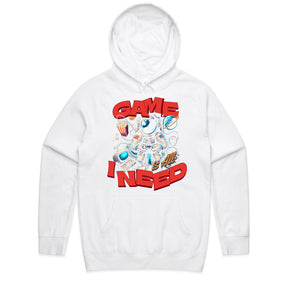 "Game Is All I Need – Astronaut Gamer T-Shirt for Space & Gaming Lovers"