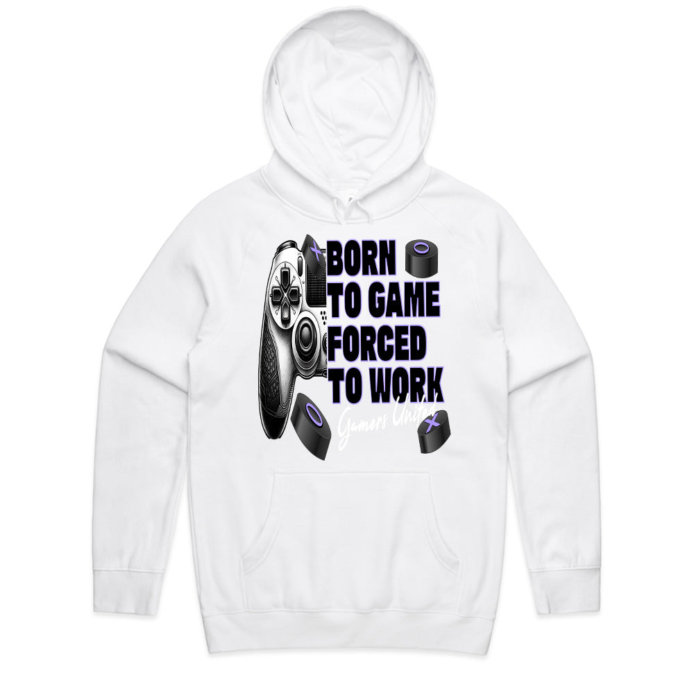 "Born to Game, Forced to Work – Gamer Lifestyle T-Shirt"