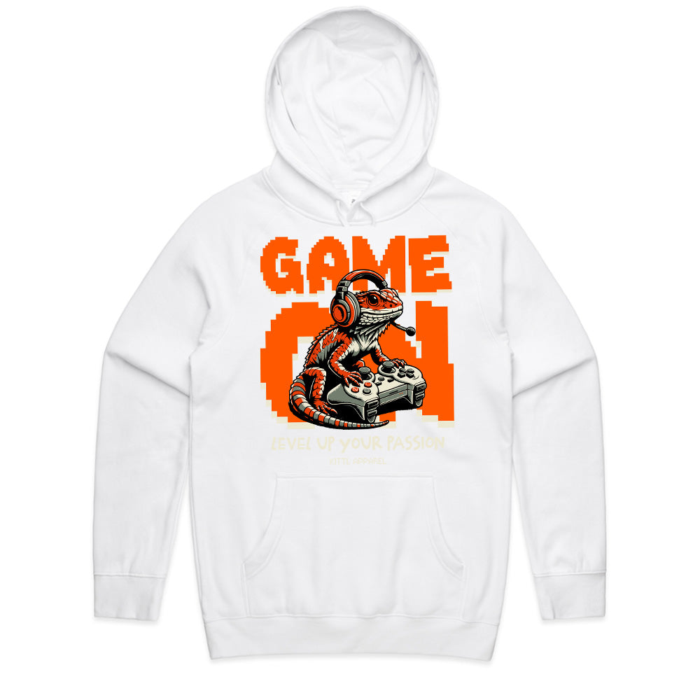 "Game On" Bearded Dragon Gamer T-Shirt - Level Up Your Passion