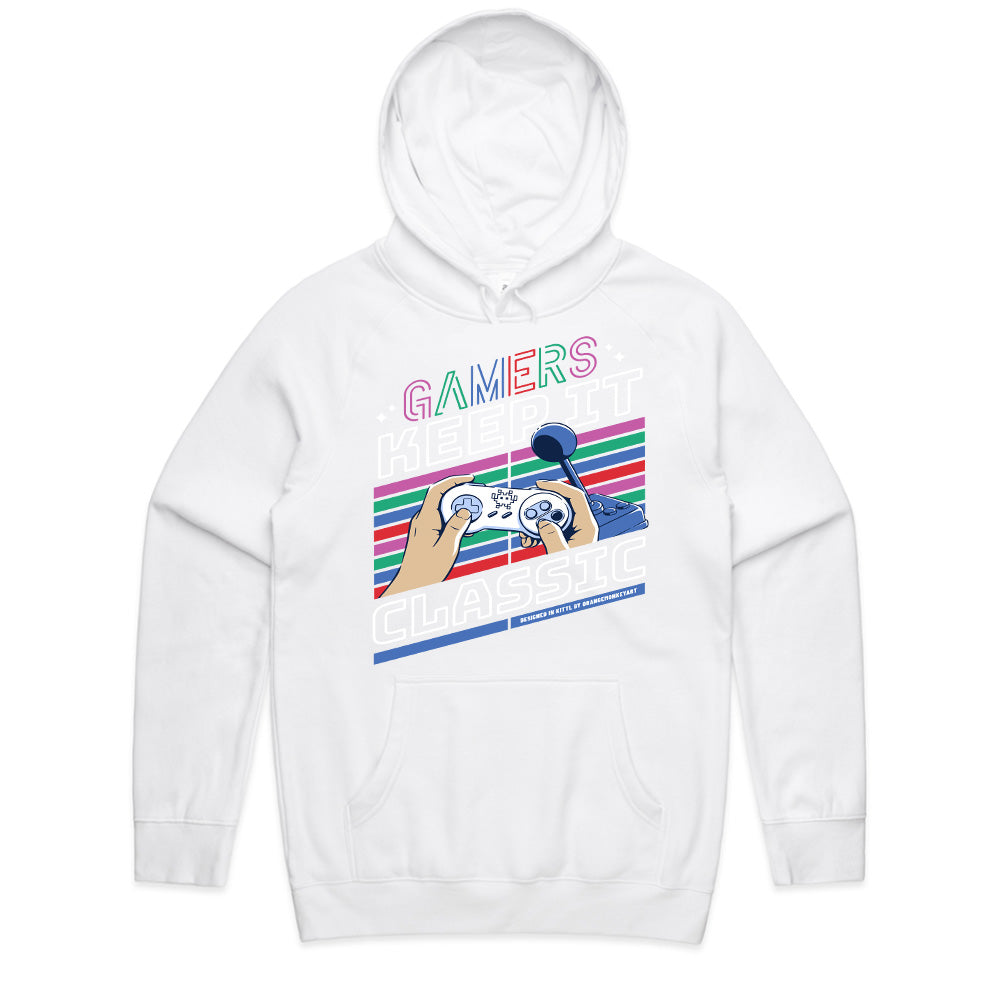 "Gamers Keep It Classic" Retro Gaming T-Shirt