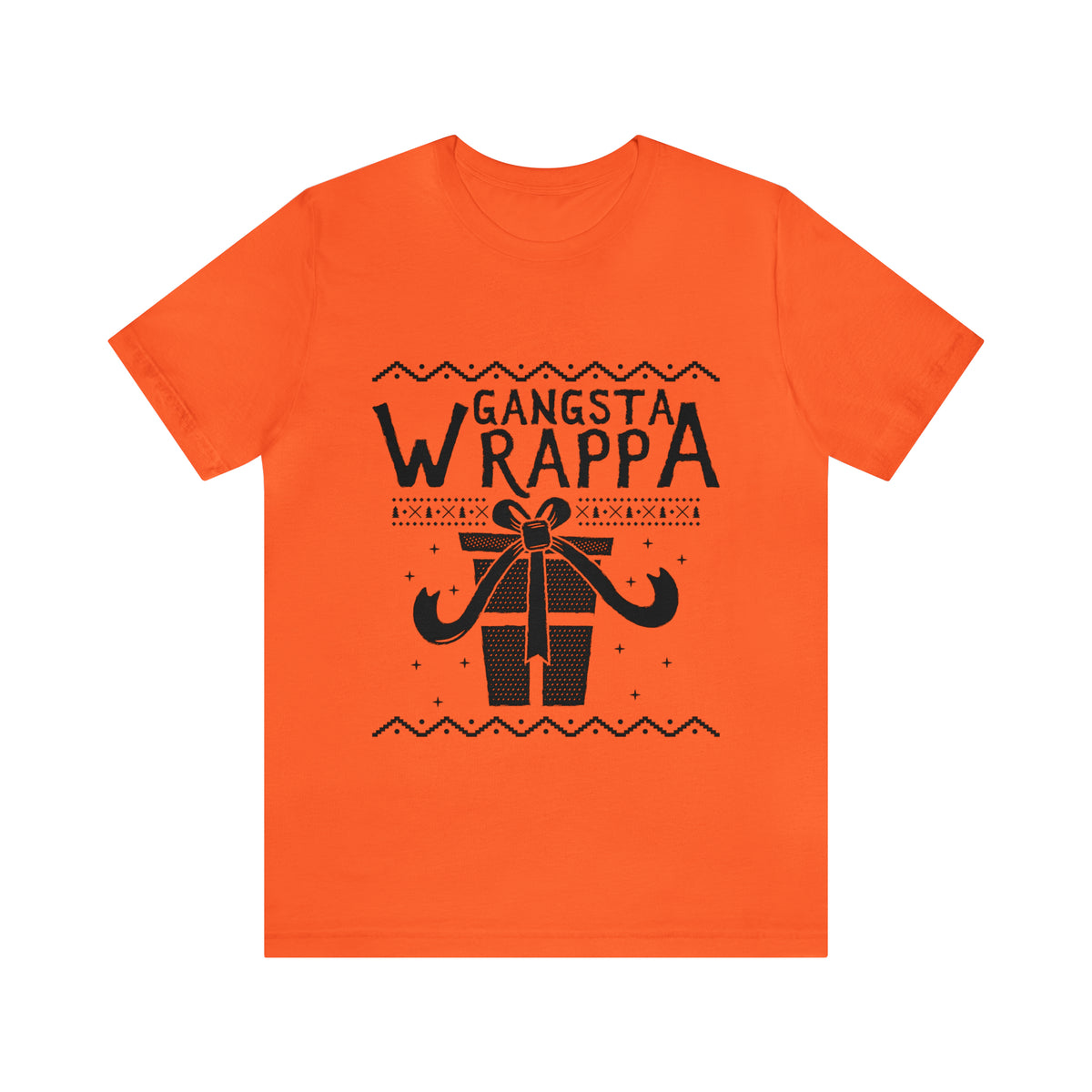 Gangsta Wrapper - Unisex Jersey Short Sleeve Tee