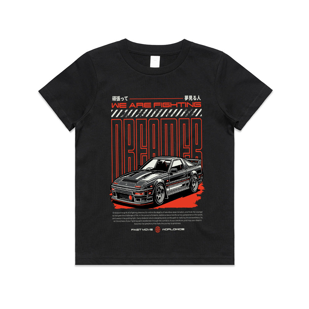 We Are Fighting Dreamer – Retro JDM Ambition T-Shirt