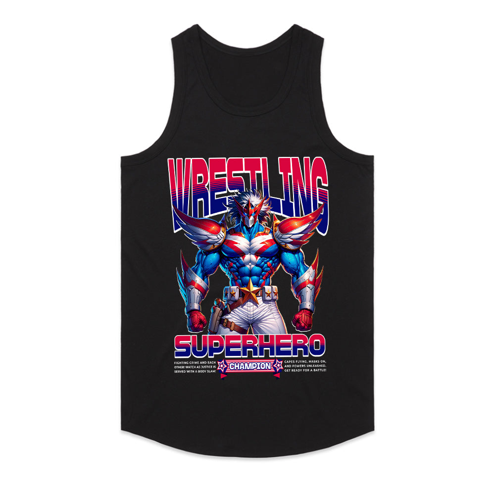 Wrestling Superhero Champion T-Shirt – Ultimate Battle Warrior
