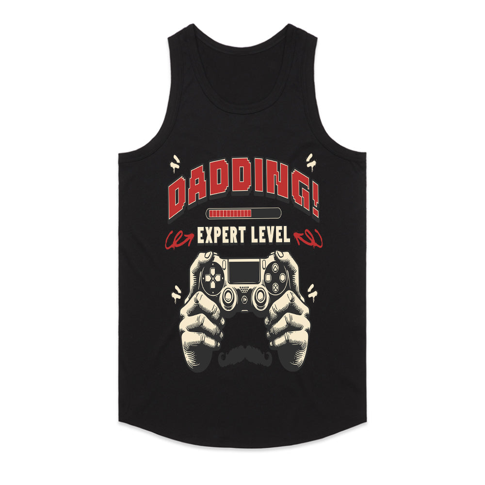 "Dadding! Expert Level" Gamer Dad T-Shirt – The Ultimate Fatherhood & Gaming Tee