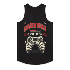 "Dadding! Expert Level" Gamer Dad T-Shirt – The Ultimate Fatherhood & Gaming Tee