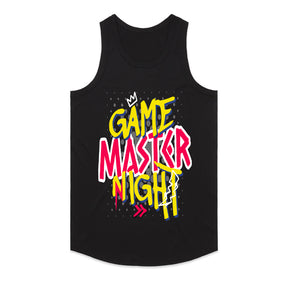 "Game Master Night" T-Shirt – Bold Gamer Graffiti Style