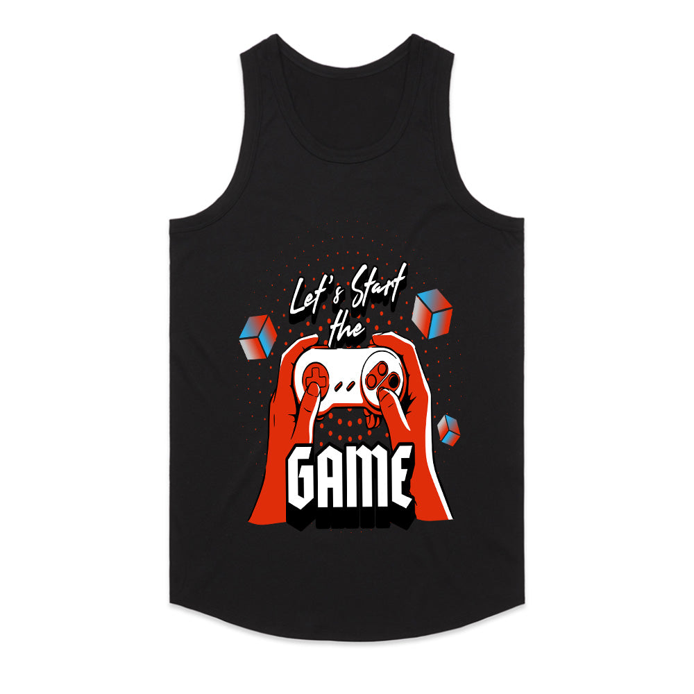 "Let’s Start the Game – Retro Gaming Controller T-Shirt for Gamers"