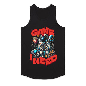 "Game Is All I Need – Astronaut Gamer T-Shirt for Space & Gaming Lovers"
