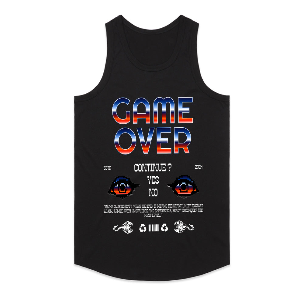 "Game Over – Retro Arcade Continue Screen Gaming T-Shirt"