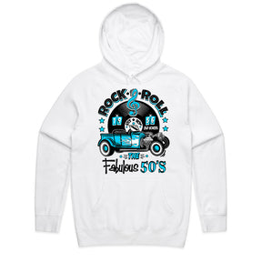 Rock & Roll Fabulous 50s T-Shirt – 1956 Sock Hop Old School Hot Rod Tee