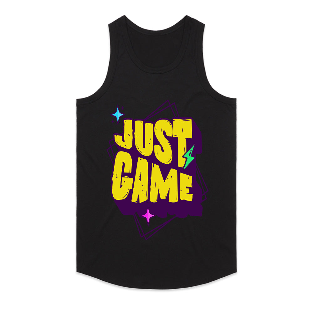 "Just Game" Vibrant Gamer T-Shirt – Play Hard, Stay Cool