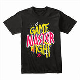 "Game Master Night" T-Shirt – Bold Gamer Graffiti Style