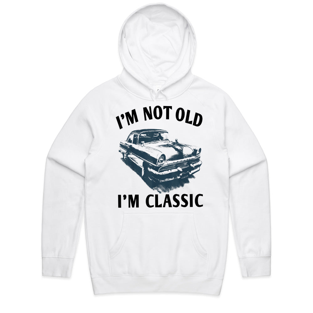 "I'm Not Old, I'm Classic" T-Shirt – Vintage Car Enthusiast & Hot Rod Tee