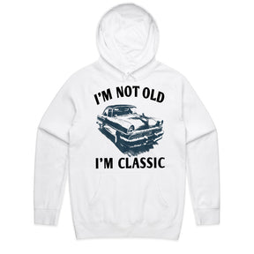 "I'm Not Old, I'm Classic" T-Shirt – Vintage Car Enthusiast & Hot Rod Tee