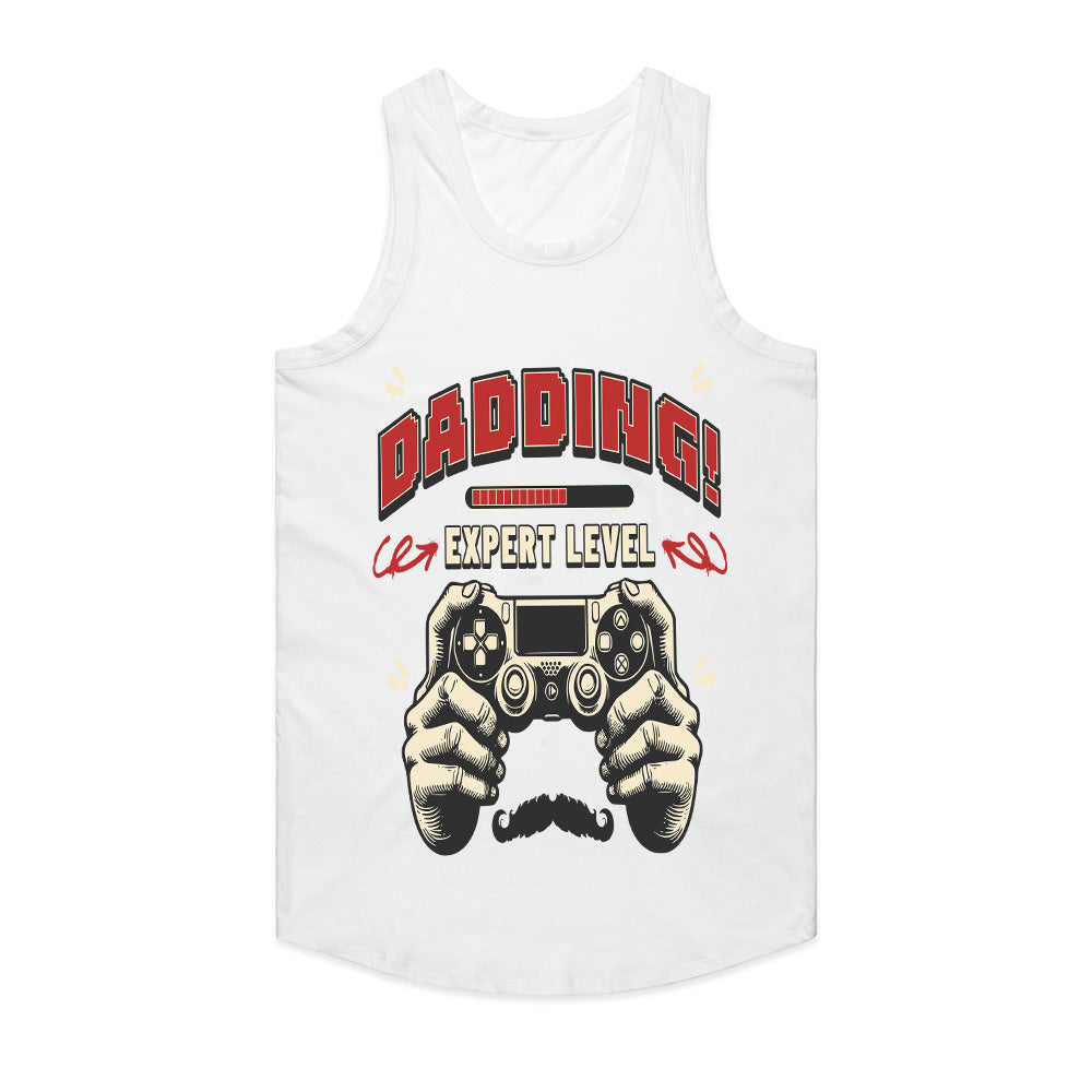 "Dadding! Expert Level" Gamer Dad T-Shirt – The Ultimate Fatherhood & Gaming Tee