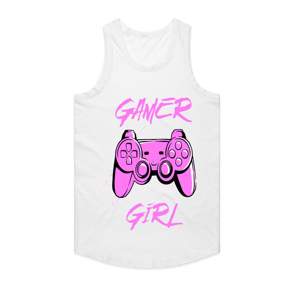 "Gamer Girl – Bold Pink Controller Gaming T-Shirt"