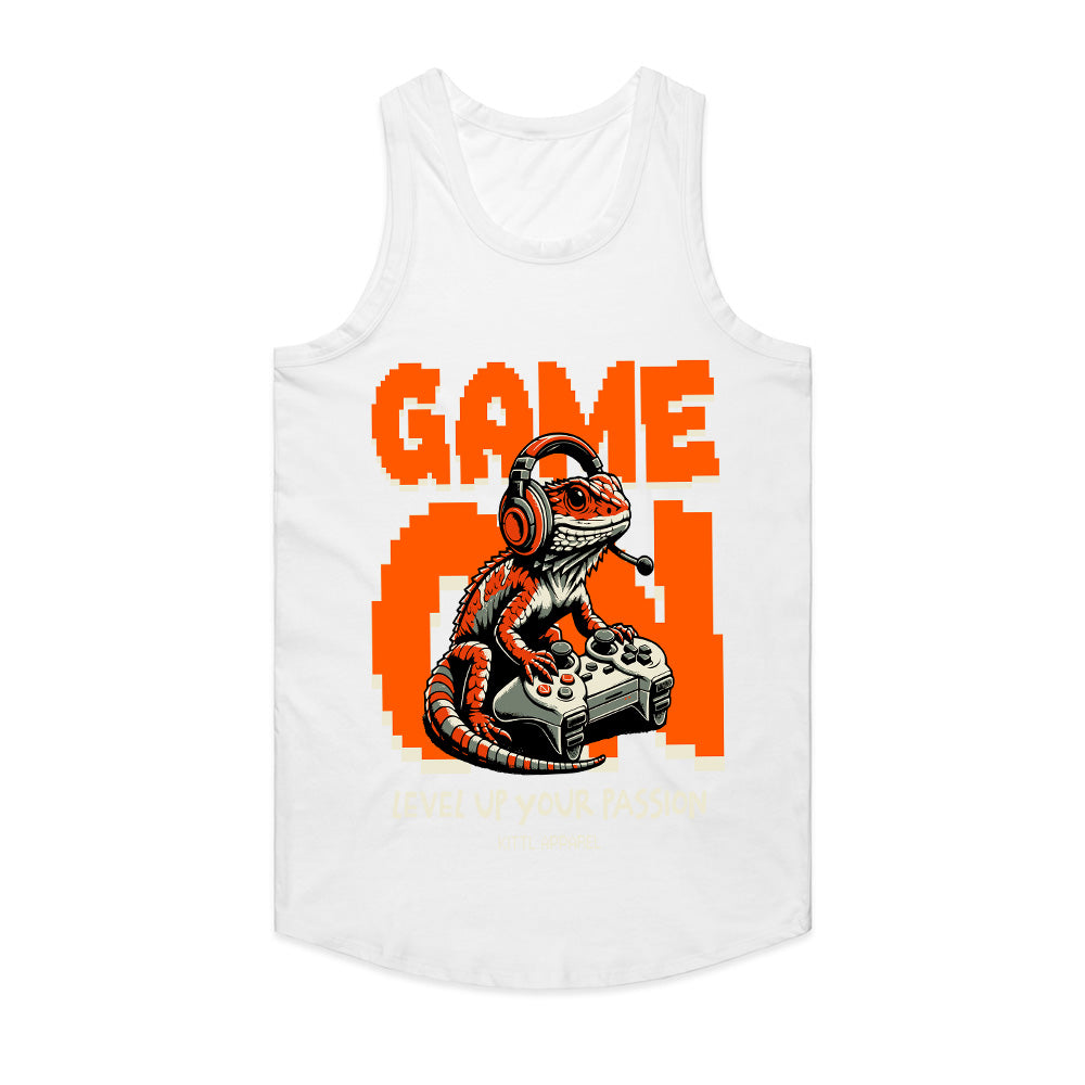 "Game On" Bearded Dragon Gamer T-Shirt - Level Up Your Passion