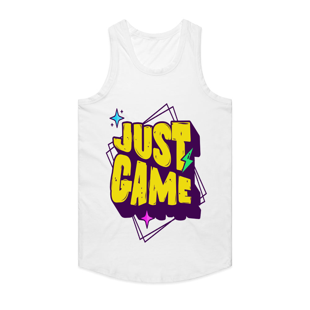 "Just Game" Vibrant Gamer T-Shirt – Play Hard, Stay Cool