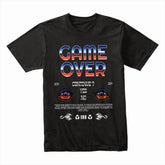 "Game Over – Retro Arcade Continue Screen Gaming T-Shirt"