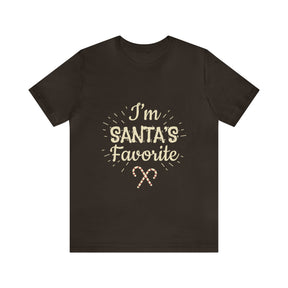 I'm Santa's Favorite - Unisex Jersey Short Sleeve Tee