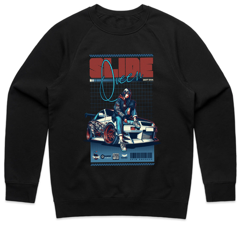 "Slide Queen" JDM Drift Diva T-Shirt – Street Racing & Style