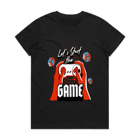 "Let’s Start the Game – Retro Gaming Controller T-Shirt for Gamers"