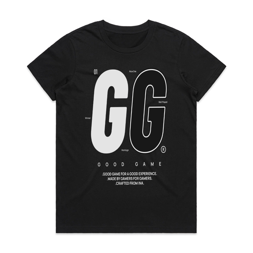 "GG – Good Game" Minimalist Gamer T-Shirt