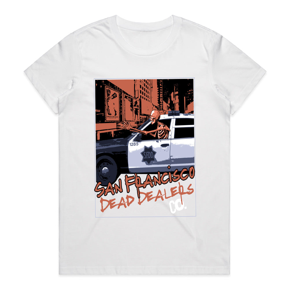 "San Francisco Dead Dealers – Dark Urban Streetwear T-Shirt"
